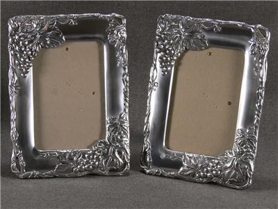 2 Arthur Court Picture Frames Grapes Pattern Ebay