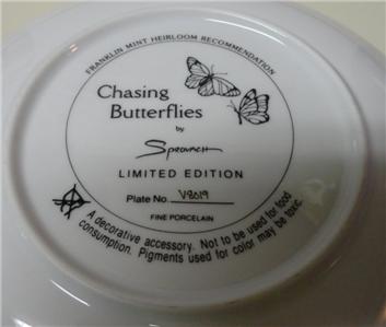 alex chasing butterflies tea set