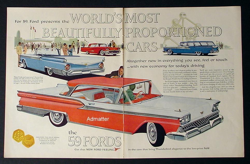 1958 Ford ads #7