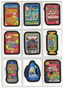 くま　カートリッジY 2014 WACKY PACKAGES SERIES 1 ANS 12 ALL NEW SERIES 12 SET 55 BLACK