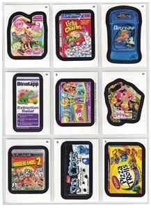 2013 Topps Wacky Packages ANS11 Series 11 COMPLETE SET of 55 BLACK