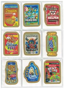 2014 WACKY PACKAGES ANS 12 ALL NEW SERIES 110 GOLD BORDER PARALLEL