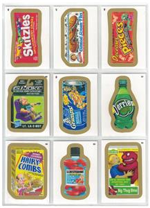 2014 WACKY PACKAGES ANS 12 ALL NEW SERIES 110 GOLD BORDER PARALLEL