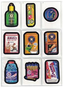 2016 TOPPS WACKY PACKAGES MAJOR LEAGUE BASEBALL COMPLETE SET OF