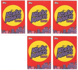 2025 Wacky Packages ALL NEW SERIES ATTACKY PACKAGES MARS ATTACKS 5