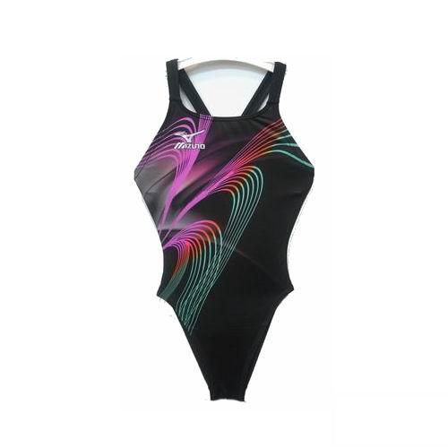 Fina Approved Japan Mizuno Competition Swimsuit Spectrum Prints Blue ...