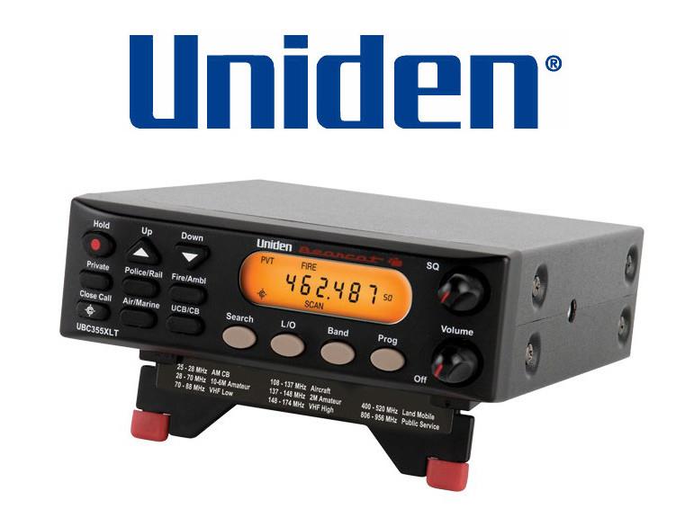 Uniden UBC355XLT DESKTOP Radio Scanner Racing/Sport/Aviation/Emergency