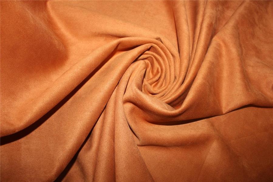 Scuba Suede Knit fabric 59" wide fashion wear TAN color