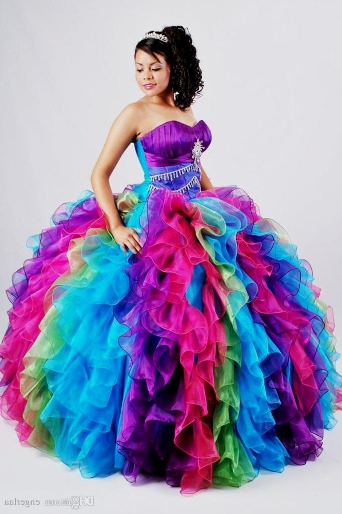 organza checks long frocks