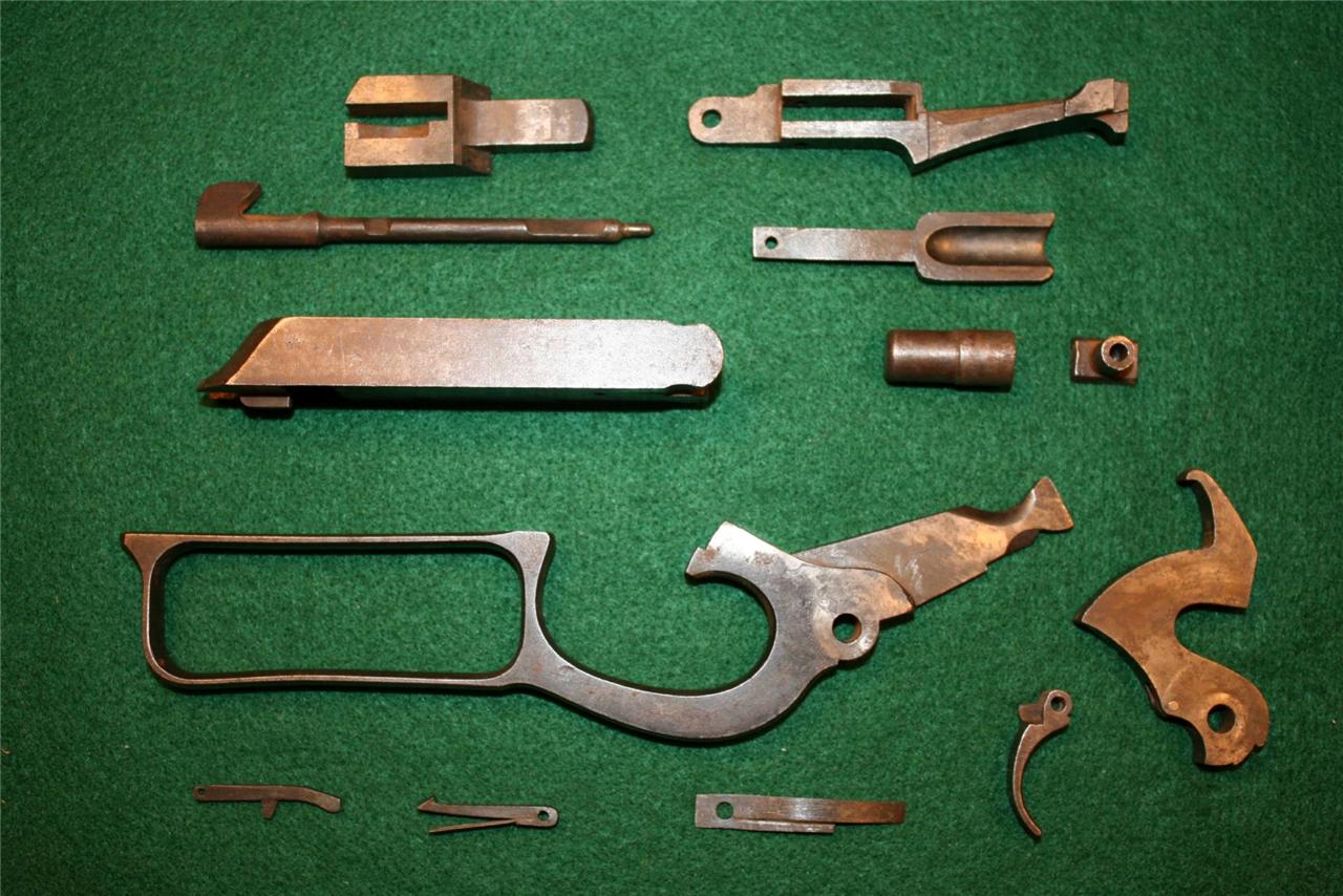 Vintage Marlin Lever Rifle Lot Of Gun Parts Bolt Firing Pin Hammer ...