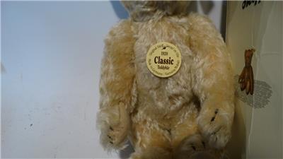 1996-1999 STEIFF 1920 REPLICA CLASSIC 000645 25CM 9 INCHES LIGHT