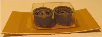 #14032 MOC '60s Cox 1/24 Threaded Magnesium Front Chaparral Wheels 