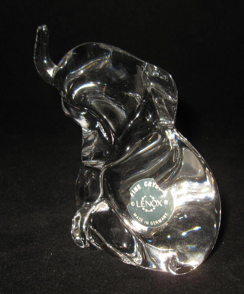 lenox crystal elephant figurines