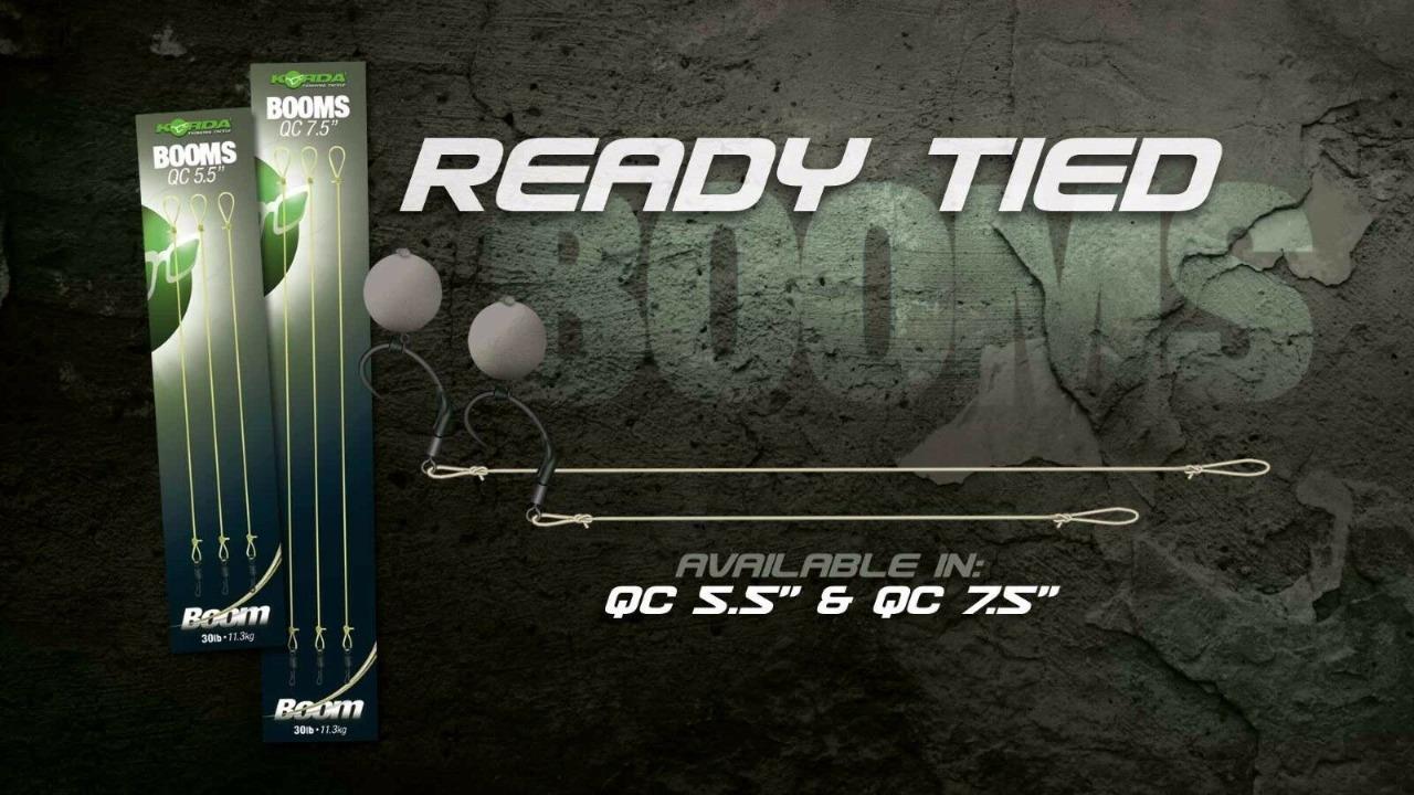 Korda Ready Tied Booms Carp Fishing M H Tackle QC