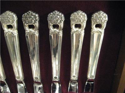 1847 Rogers Bros. Eternally Yours Silverplate Flatware - 77 Pcs