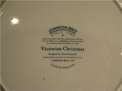 JOHNSON BROS. VICTORIAN CHRISTMAS DINNERS - 2 - 1883