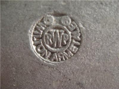 WILTON REGGAE PEWTER SMALL 3 PART PLATTER