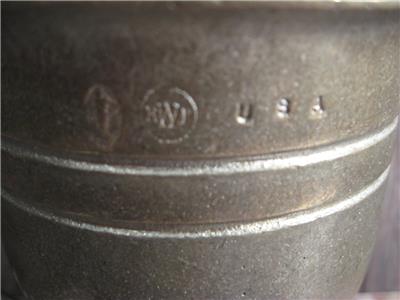 WILTON LARGE FOOTED MORTAL & PESTLE