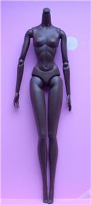 12/" Nu Face 3.0 White Skin Tone Articulated Body with Removable Hands~NIP