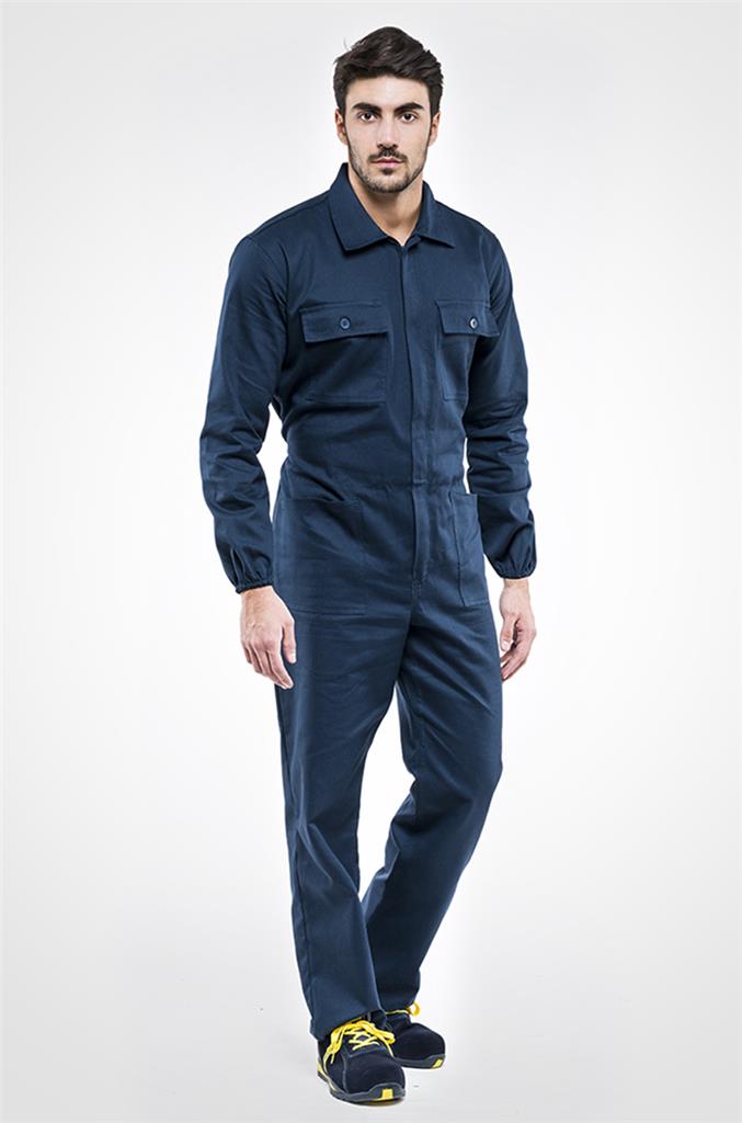 Tuta Da Saldatura E Rettifica 100% Cotone Blu Navy - FORT / BLUE CASTLE, Taglia Unica