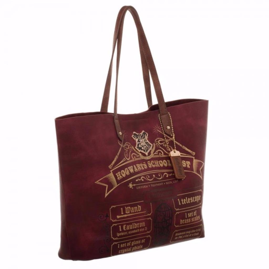 Harry Potter Hogwarts School List Oversized Tote Bag Purse Ebay Harry Potter Hogwarts School List Oversized Tote Bag Purse