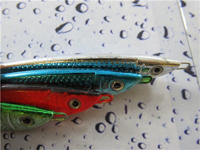 4 BLUE SILVER 60g Sea Jig Beach Casting Lures Cod Mackerel Bass Sea Fishing rig