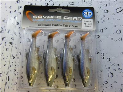 SAVAGEGEAR Savage Gear 3D LB Roach Paddle Tail