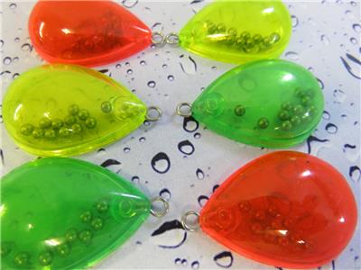 FLADEN DOUBLE RATTLE ATTRACTOR BEADS FOR SEA BOAT PIER FISHING RIGS