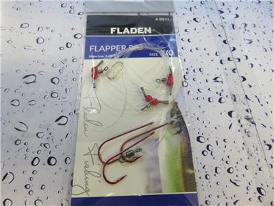 6 X 3 HOOK FLAPPER 1//0 RIGS SEA FISHING LURES DAB PLAICE SOLE FLOUNDER
