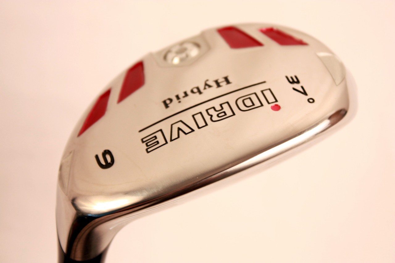 SENIOR iDRIVE CUSTOM MADE 9 HYBRID GOLF CLUBS GRAPHITE A FLEX TAYLOR