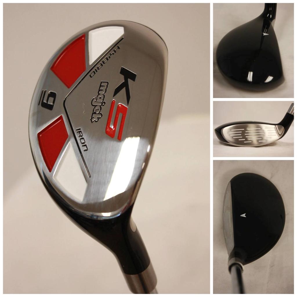 SENIOR MAJEK CUSTOM MADE 9 HYBRID GOLF CLUBS GRAPHITE A FLEX TAYLOR