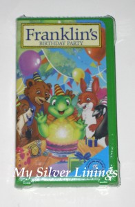 Franklin Turtle Franklin's Birthday Party ~ NEW VHS