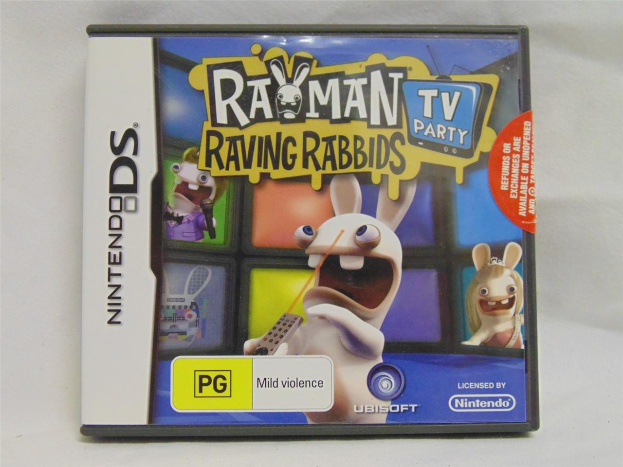 Nintendo DS Rayman Raving Rabbids 008888163190 | eBay