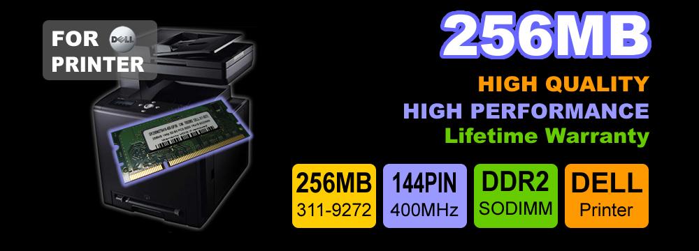 256MB 311-9272 Printer Memory for DELL  2135cn Color Laser Printers