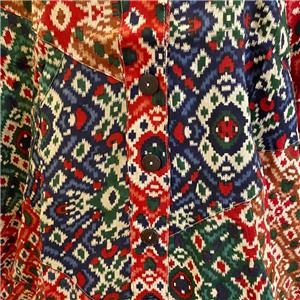 ・ Sacred Threads Bust 48 Hippie Bohemian Festival Oversized Kimono