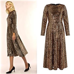 monsoon saturn sequin midi dress