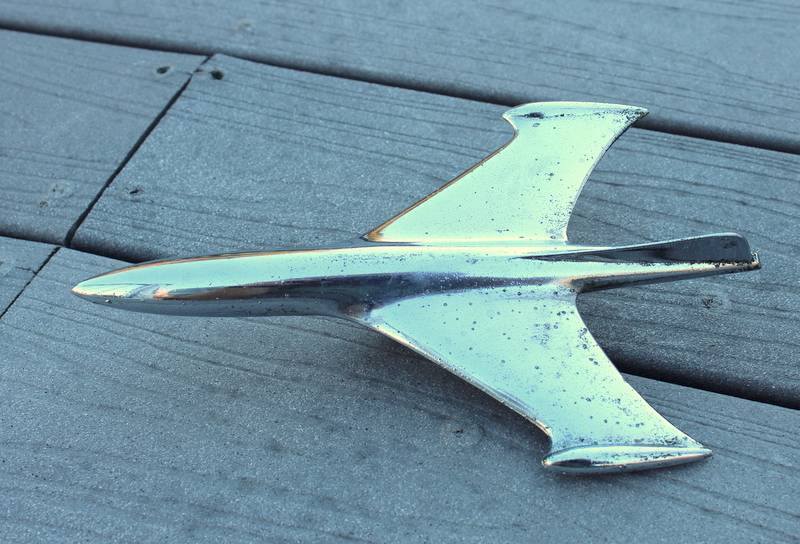 Ford airplane hood ornament #6