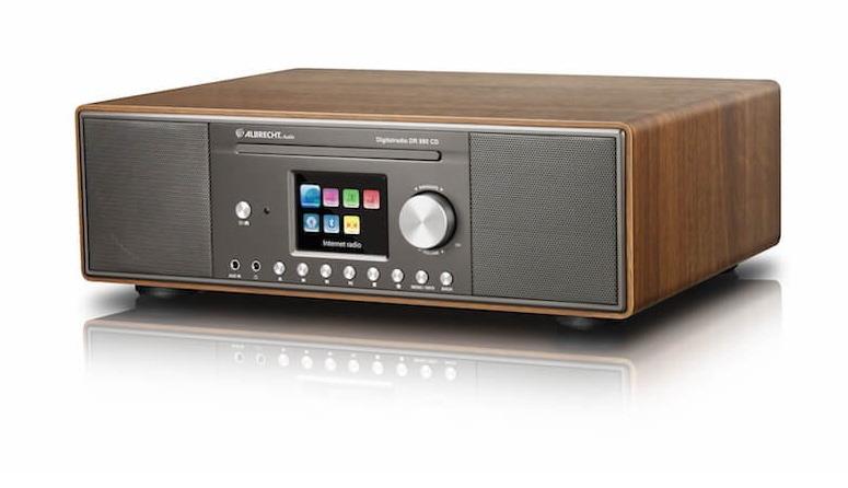 Albrecht DR 890 CD Walnut DAB + / FM / Radio