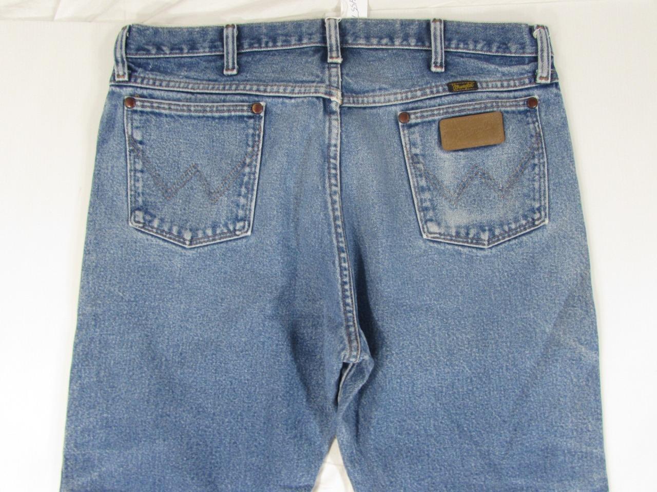 Wrangler 13MWZ Faded Denim Jeans Tag 36x30 Measure 36x29 Cowboy | eBay