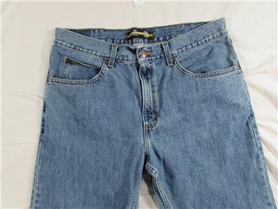 Lee 200 8976 Regular Fit Straight Leg Faded Denim Jeans Tag