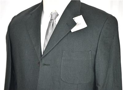 【春に最適♪】HERMES COATING RIMIX コットンブルゾン NWT HERMES 100% Linen Hunter Green Side Vent Surgeon Cuff