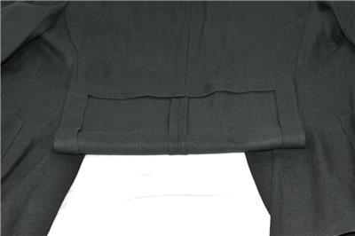 NWT HERMES 100% Linen Hunter Green Side Vent Surgeon Cuff