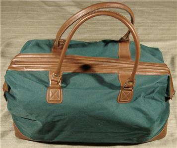 Vintage Ralph Lauren POLO Duffle Bag hunter green canvas