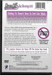 DANCE OFF THE INCHES Fat Burning Jam with Michelle Dozois DVD