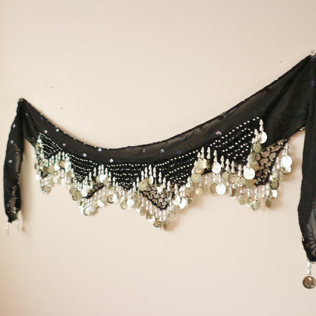 Wholesale 6 High Quality Handmade Belly Dance Hip Scarf Coin Belt..Petite Style 