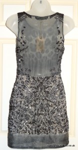 all saints sequin dress