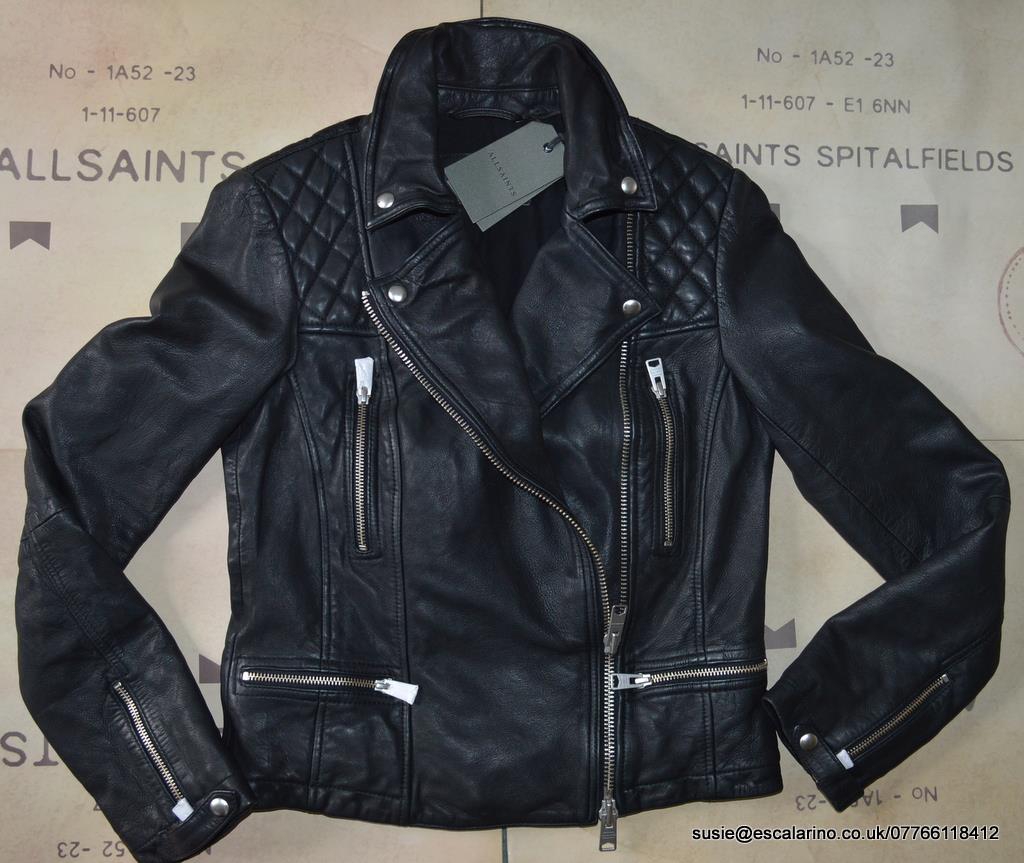 catch leather moto jacket