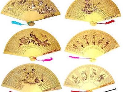 hand fans in stores