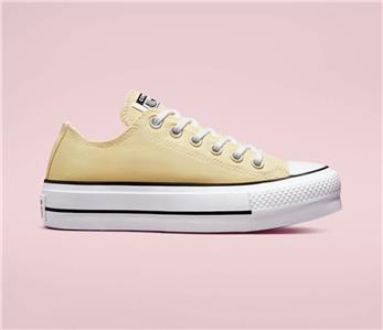 New NIB Converse Lemon Yellow All Star Chuck Taylor Platform