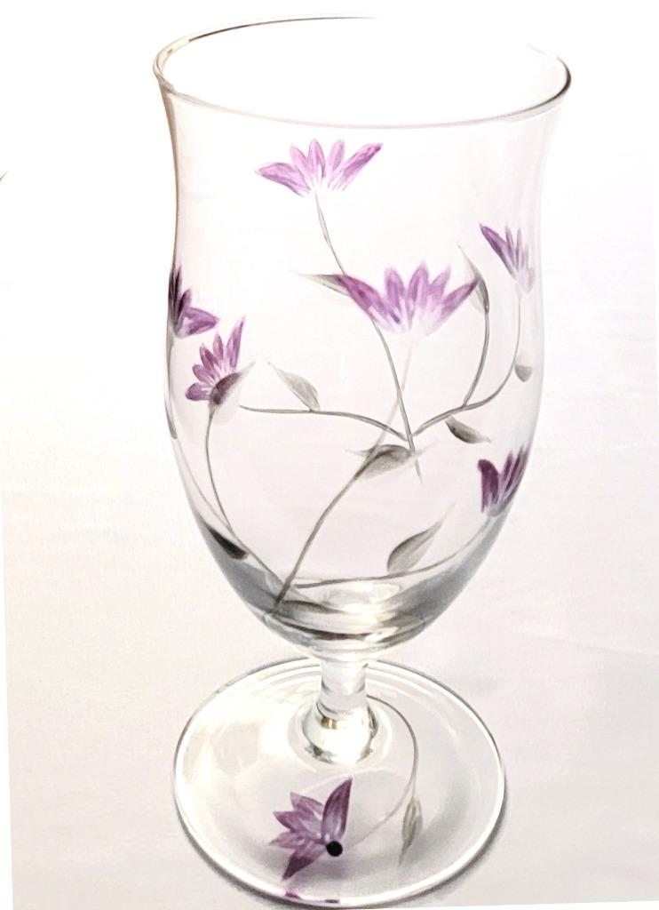 Lenox Floral Spirit Iced Tea Goblet(s) Choice:Red Blue Purple Yellow Excellnt bc - Picture 12 of 12